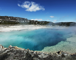 Yellowstone hot spring